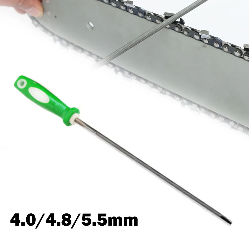 Chainsaw Sharpener Electric - 1/3pcs 4.0/4.8/5.5mm Round High Carbon Steel