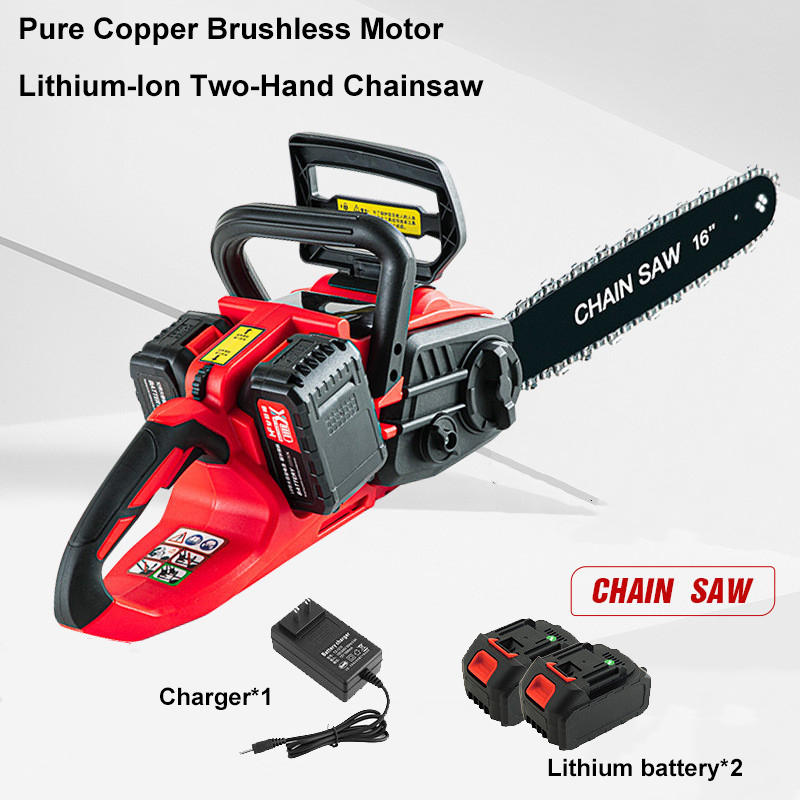 Electric Chainsaw 16 Inch Corded - 16 Inch Brushless Cordless Electric Chainsaw