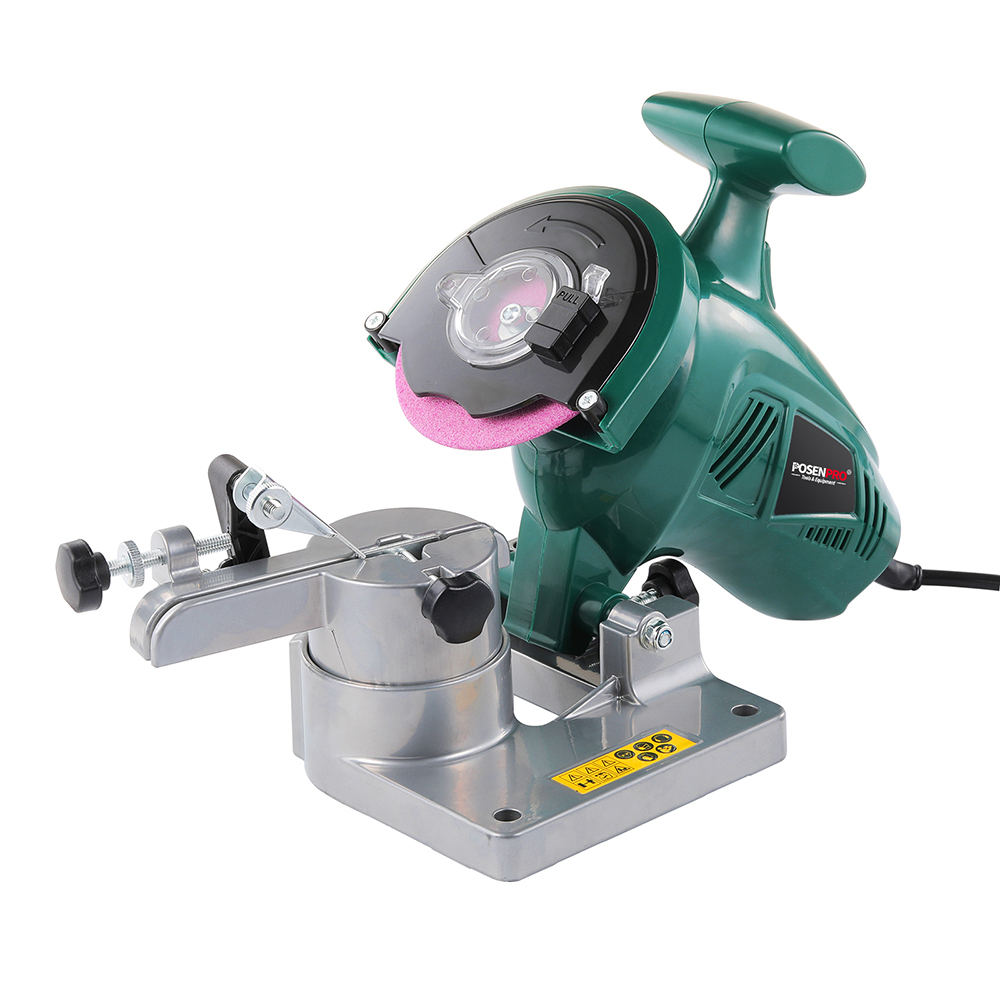Chainsaw Sharpener Electric - POSENPRO 250W ChainSaw Sharpener 4 Inche