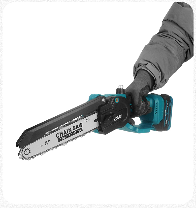 Brushless Chainsaw 8 Inch 20V - 20V Battery 8-Inch Cordless Handheld Wood