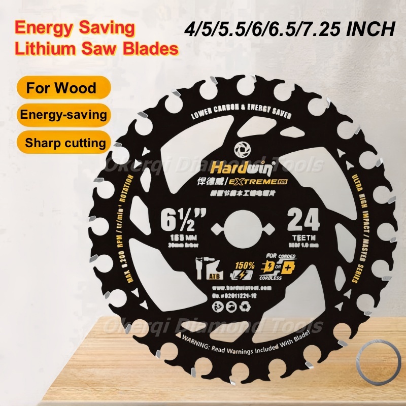 Mini Chainsaw 6 Inch Cordless - 4/5/5.5/6/6.5/7.25 Inch Energy Saving Lithium Saw