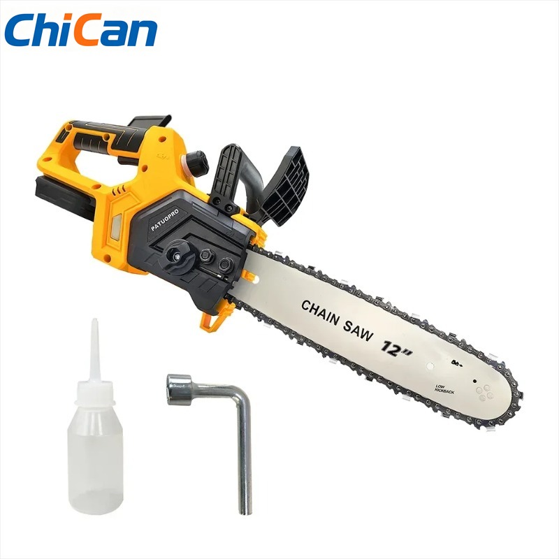 Cordless Chainsaw 12 Inch Battery - 【Hot】12 Inch Brushless Electric Saw Cordless