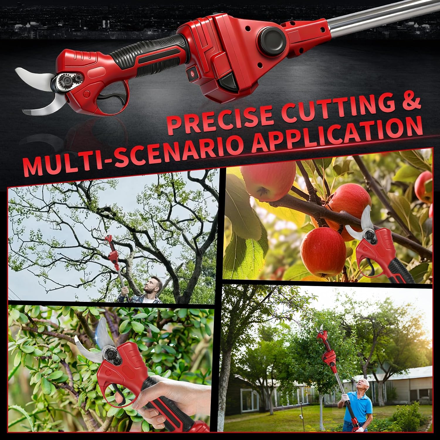 Cordless 2-in-1 Brushless Pole - Battery Chainsaw 2 Battery Kit ulasan dan harga