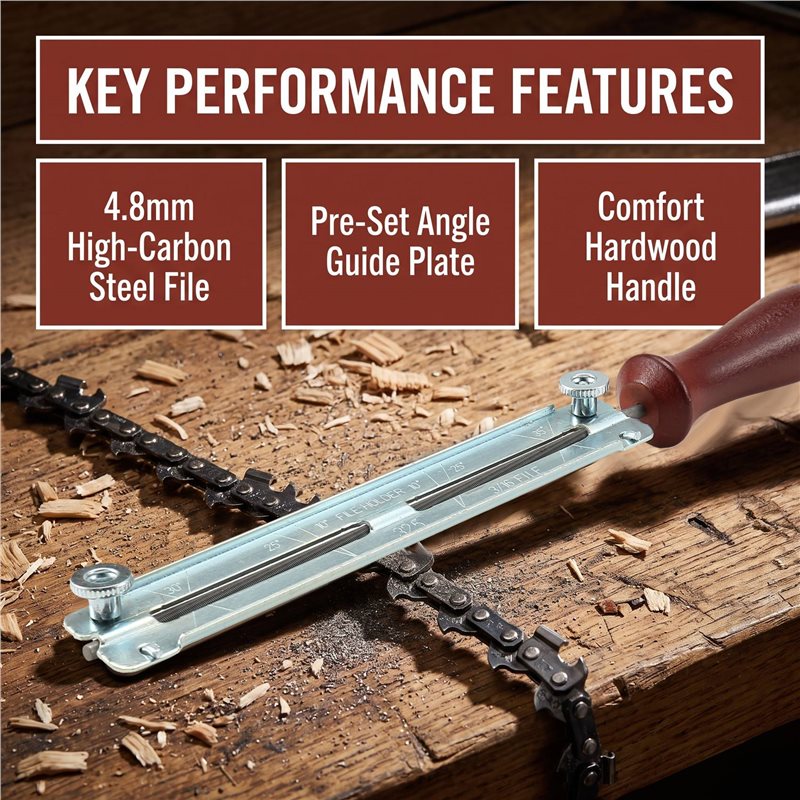 LLCS-3/16 Inch 4.8Mm Round Fla - Chainsaw File Kit Round ulasan dan harga