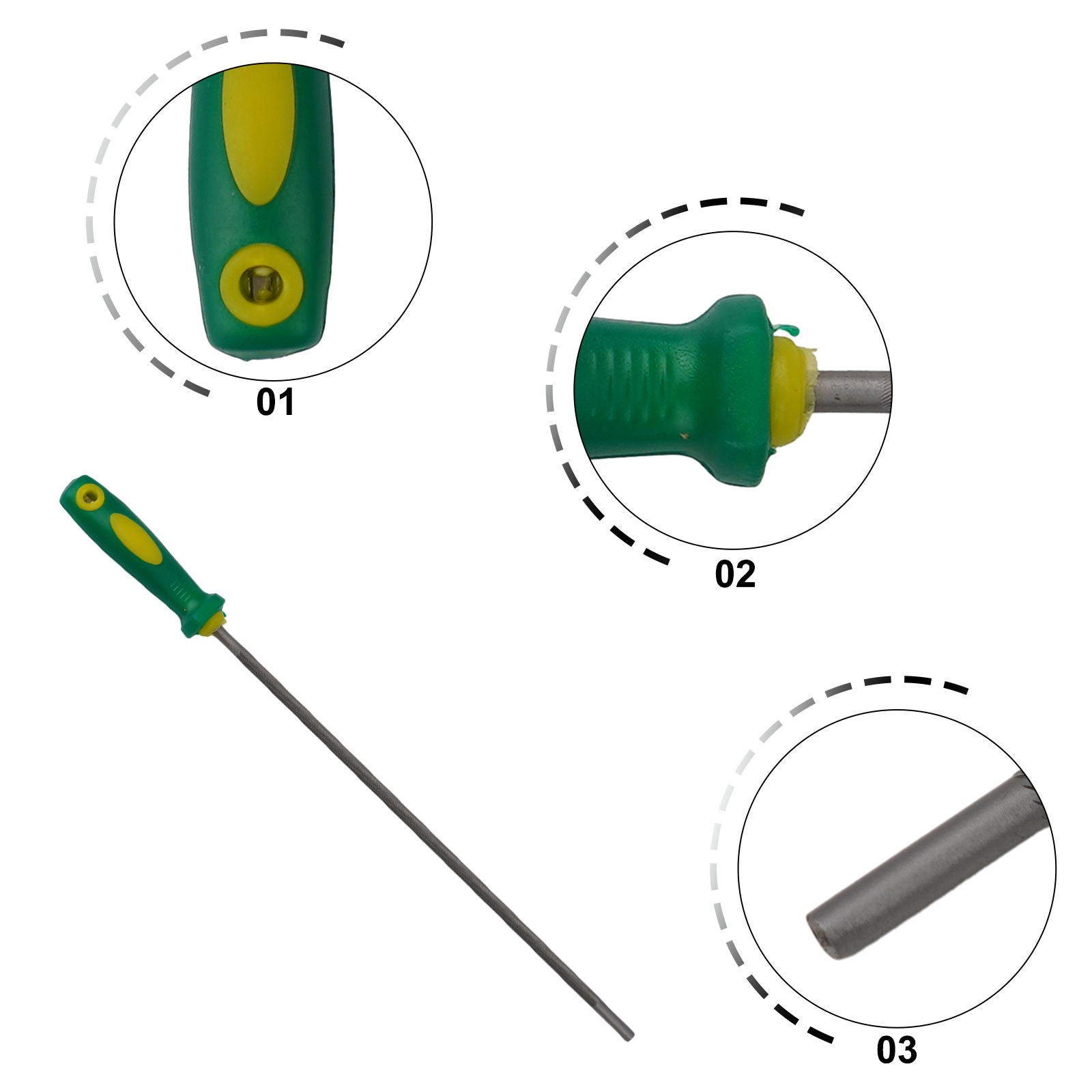 1/3pcs 4.0/4.8/5.5mm Round Hig - Chainsaw Sharpener Electric ulasan dan harga