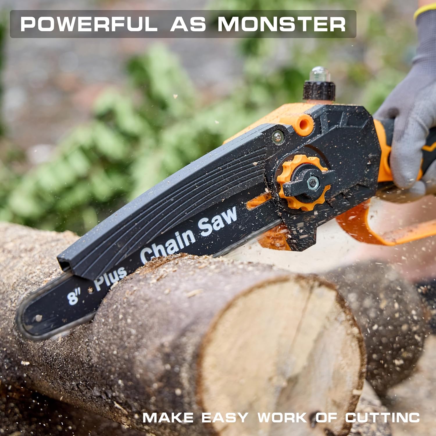 Mini chain saw, 8 inch cordles - Brushless Chainsaw 8 Inch 20V ulasan dan harga