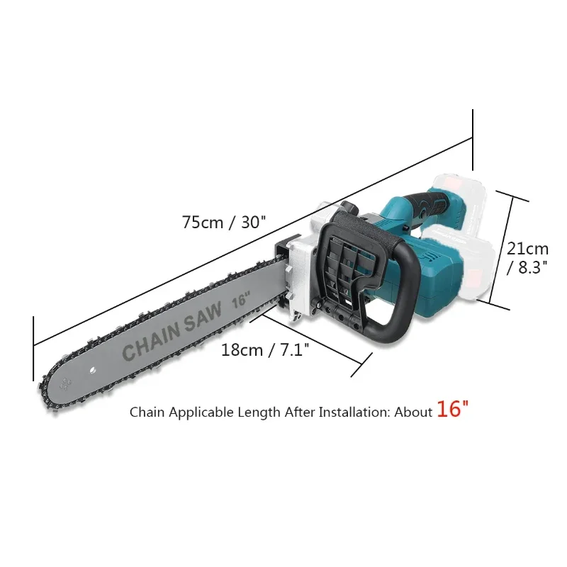16 Inch 2500w Cordless Electri - Electric Chainsaw 16 Inch Corded ulasan dan harga