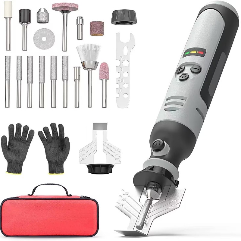 Rechargeable Chain Sharpening  - Chainsaw Sharpener Electric ulasan dan harga