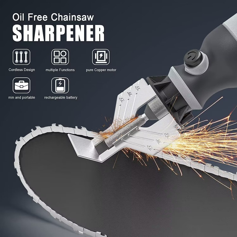 Rechargeable Chain Sharpening  - Chainsaw Sharpener Electric ulasan dan harga