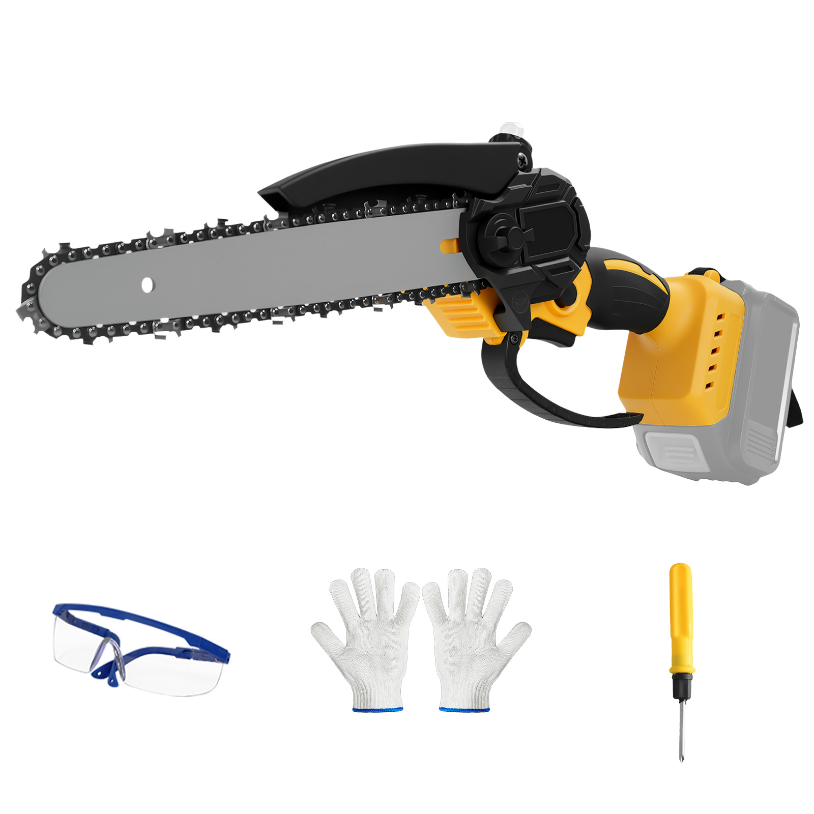 Cordless Chainsaw Brushless 8  - Brushless Chainsaw 8 Inch 20V ulasan dan harga