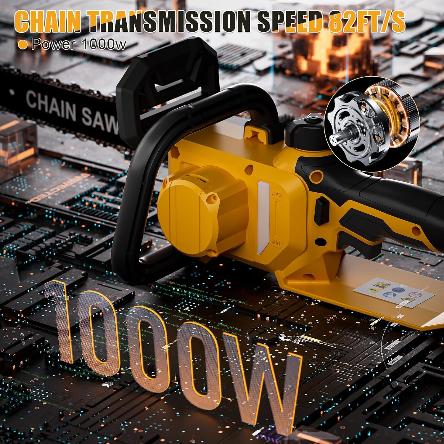 ^For 3-IN-1 Cordless Chainsaw  - Brushless Chainsaw 8 Inch 20V ulasan dan harga