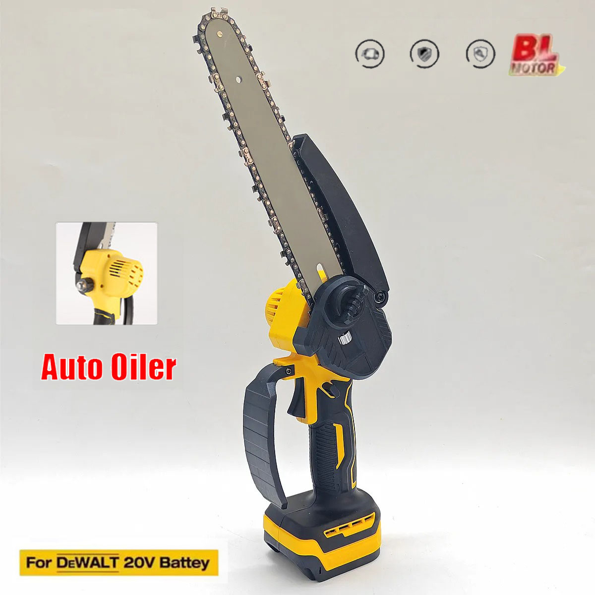 Fit for DeWALT 20V 18V Battery - Brushless Chainsaw 8 Inch 20V ulasan dan harga