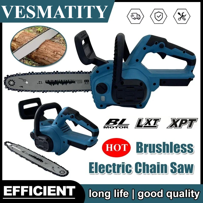 Electric Chain Saw 12Inch Powe - Cordless Chainsaw 12 Inch Battery ulasan dan harga