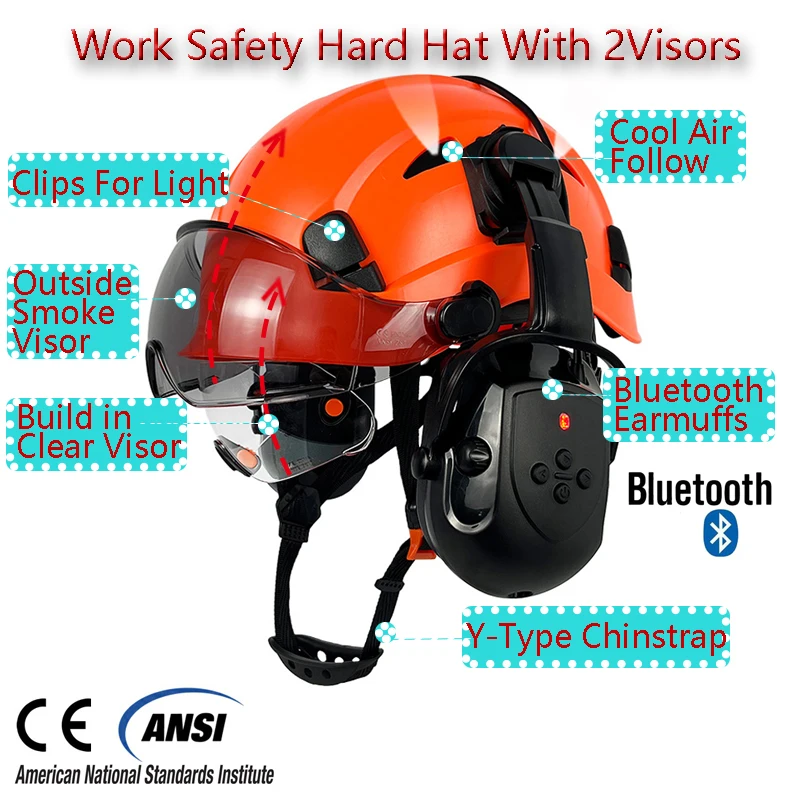 Industrial Safety Helmet with  - Chainsaw Safety Chaps ulasan dan harga