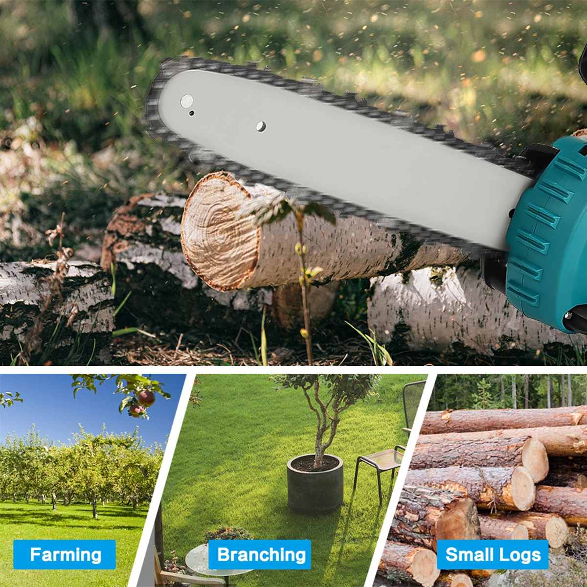 12 Inch 5000W Cordless Brushle - Cordless Chainsaw 12 Inch Battery ulasan dan harga
