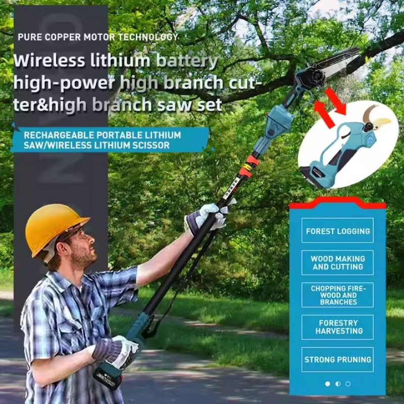 DTWA2-0058 Garden Cordless Hig - Pole Saw Cordless Telescopic ulasan dan harga