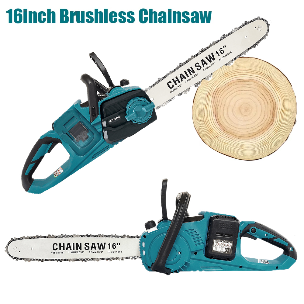 PATUOPRO 16 Inch Brushless Cha - Electric Chainsaw 16 Inch Corded ulasan dan harga