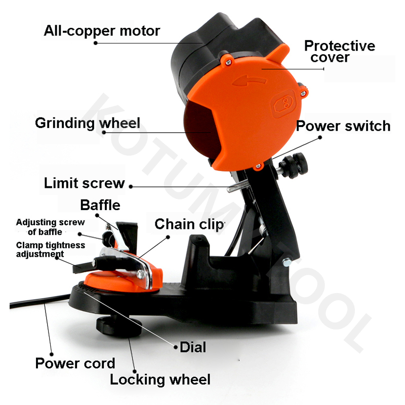 Desktop Chain Saw Sharpener El - Chainsaw Sharpener Electric ulasan dan harga