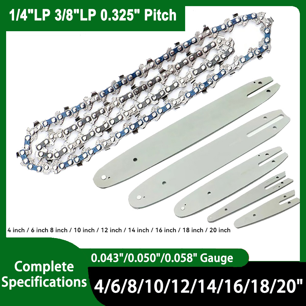 4/6/8/10/12/14/16/18/20 inch C - Chainsaw Chain 3/8 Pitch ulasan dan harga