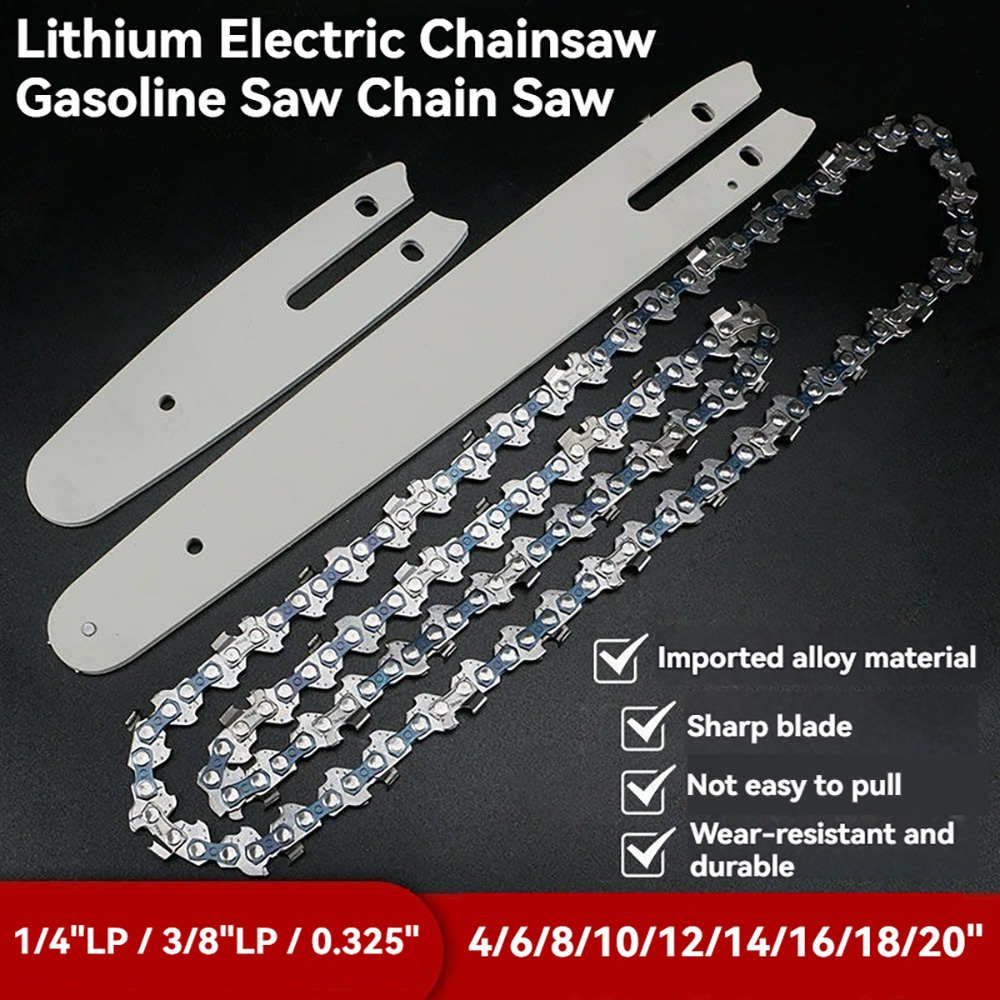 4/6/8/10/12/14/16/18/20 inch C - Chainsaw Chain 3/8 Pitch ulasan dan harga