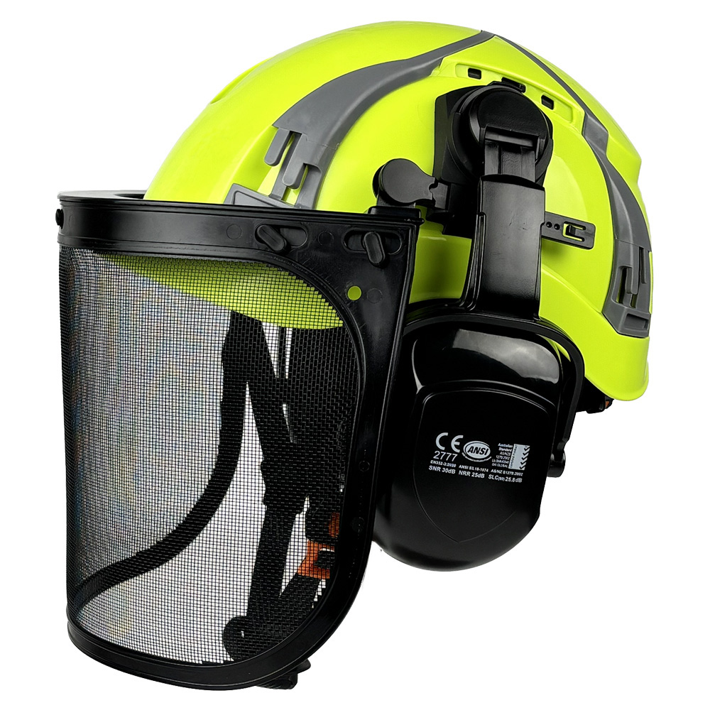 CE ANSI Forestry Safety Helmet - Chainsaw Safety Chaps ulasan dan harga