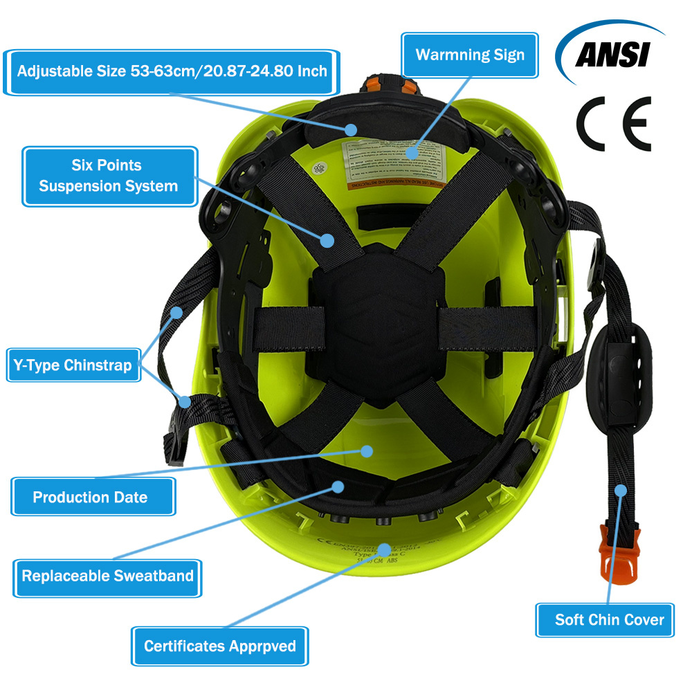 CE ANSI Forestry Safety Helmet - Chainsaw Safety Chaps ulasan dan harga