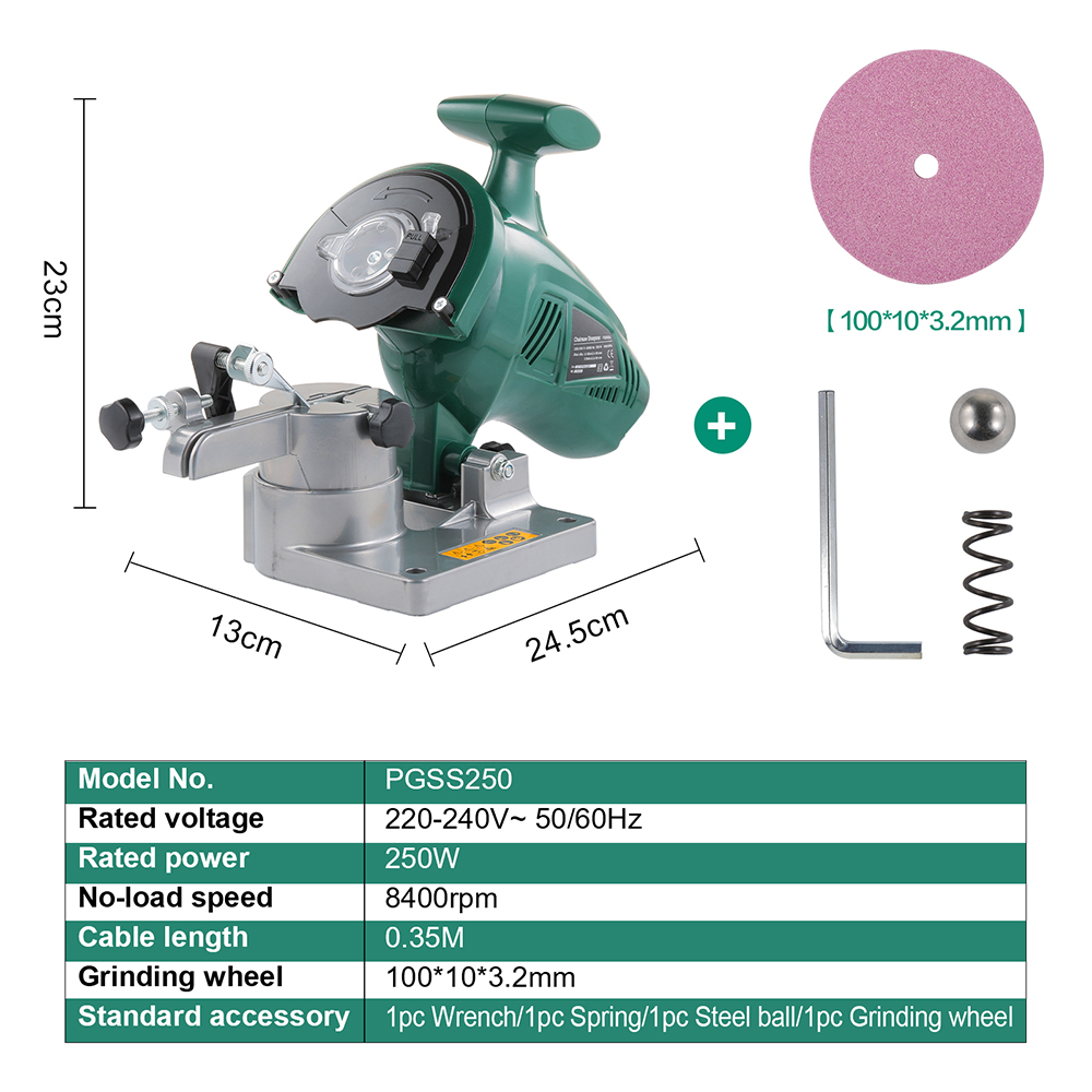 POSENPRO 250W ChainSaw Sharpen - Chainsaw Sharpener Electric ulasan dan harga