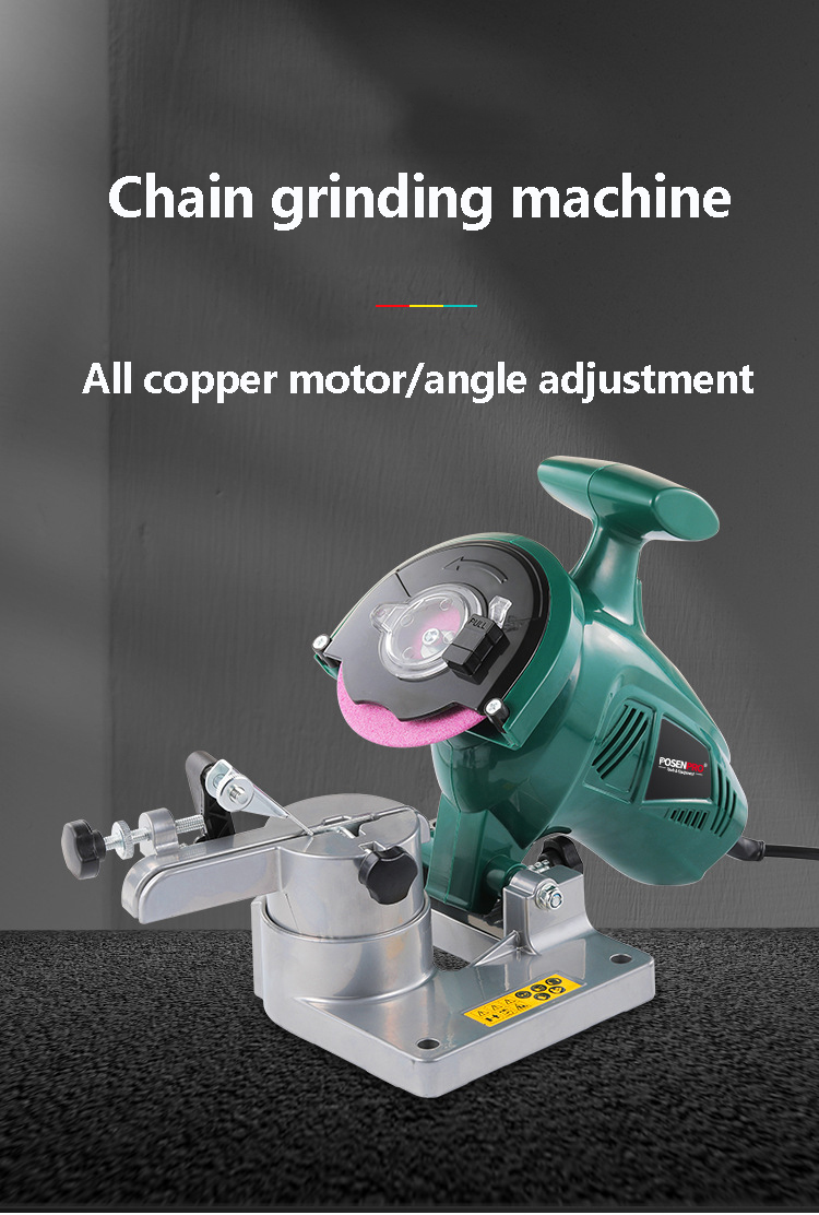 Desktop Chain Grinding Machine - Chainsaw Sharpener Electric ulasan dan harga