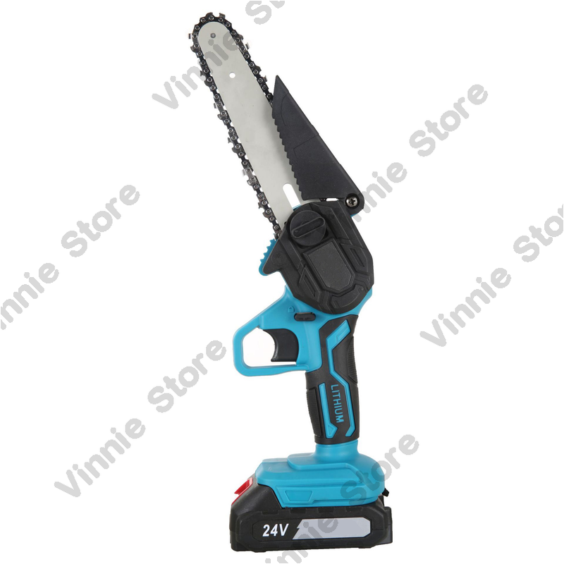 Portable 6-inch mini electric  - Mini Chainsaw 6 Inch Cordless ulasan dan harga