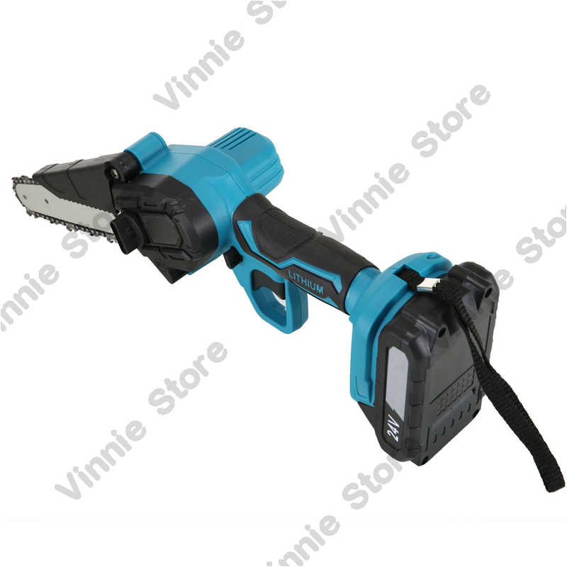 Portable 6-inch mini electric  - Mini Chainsaw 6 Inch Cordless ulasan dan harga