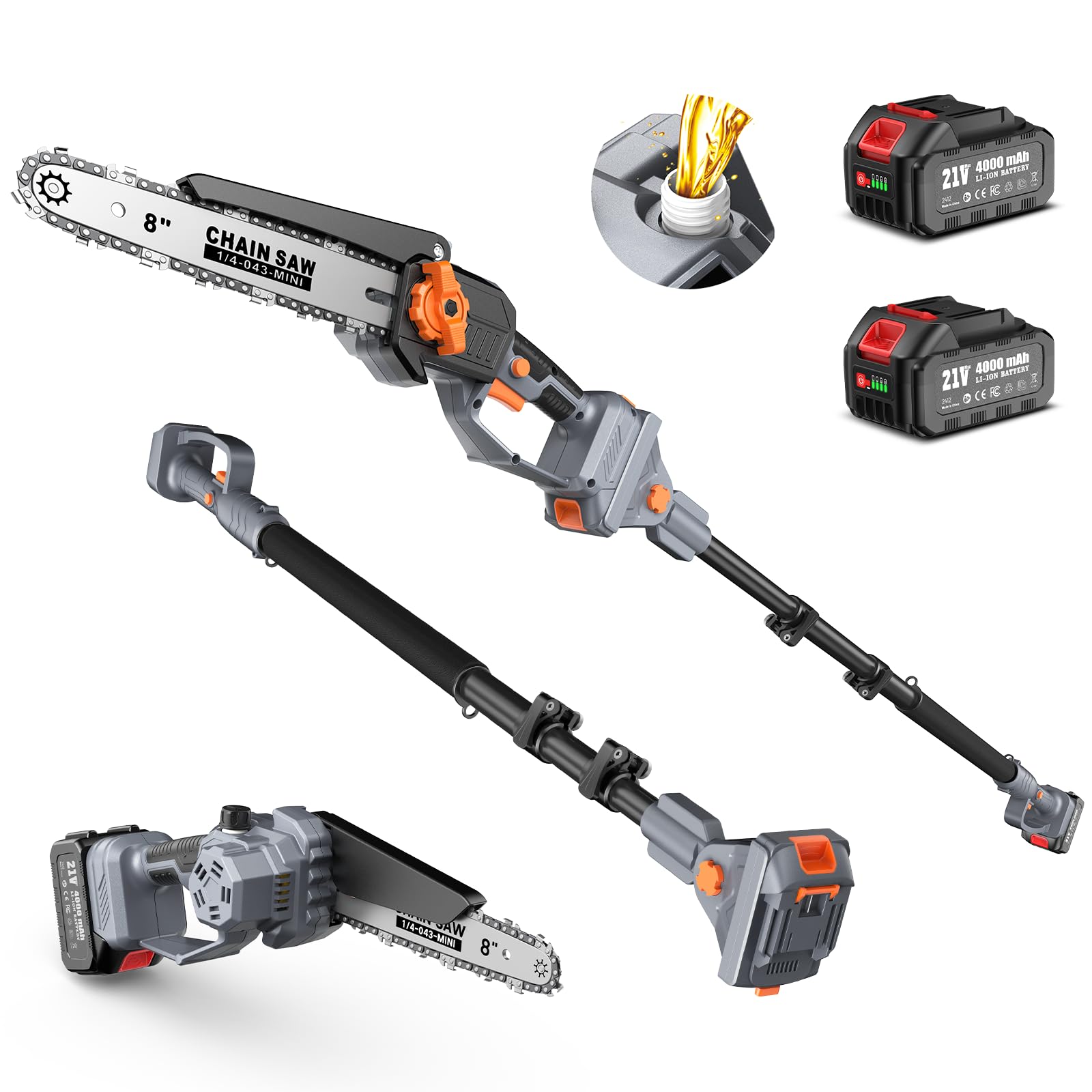 Taskstar 2-in-1 Cordless Pole  - Pole Saw Cordless Telescopic ulasan dan harga