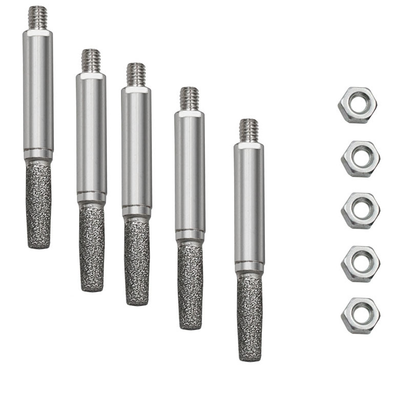 5PCS Silver Emery Grinding Hea - Chainsaw Sharpener Electric ulasan dan harga
