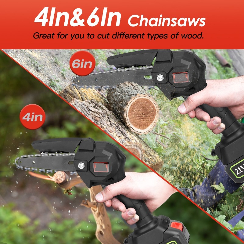 2 in 1 Cordless Pole Saw and M - Battery Chainsaw 2 Battery Kit ulasan dan harga