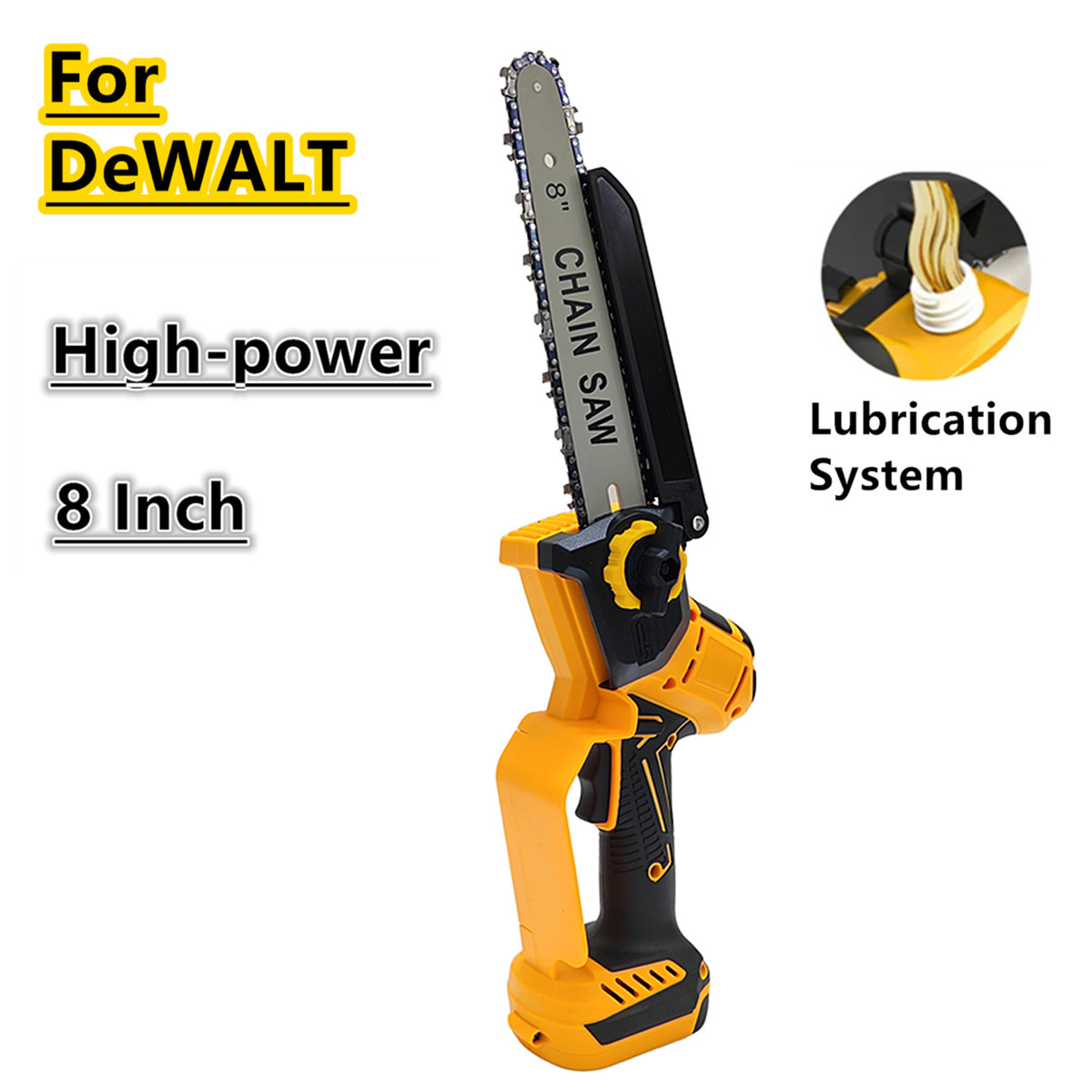 For DeWALT 20V Battery Brushle - Brushless Chainsaw 8 Inch 20V ulasan dan harga