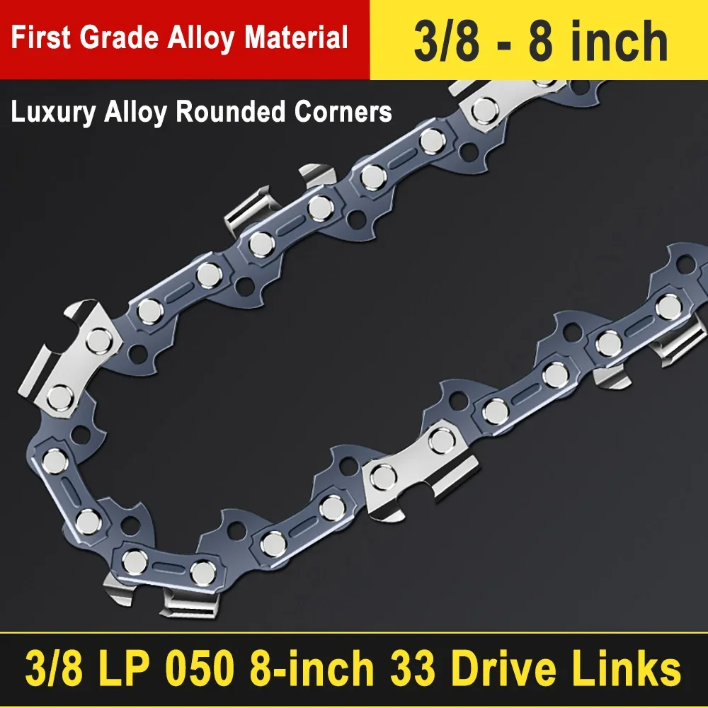High-Performance 8 Inch Alloy  - Chainsaw Chain 3/8 Pitch ulasan dan harga