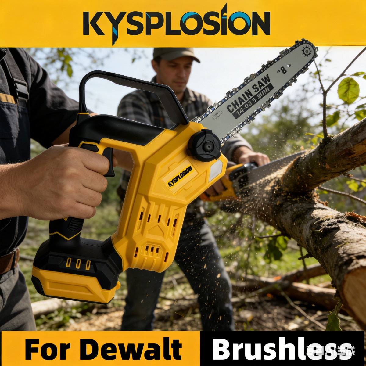 For Dewalt 20V Battery Pins 8  - Brushless Chainsaw 8 Inch 20V ulasan dan harga