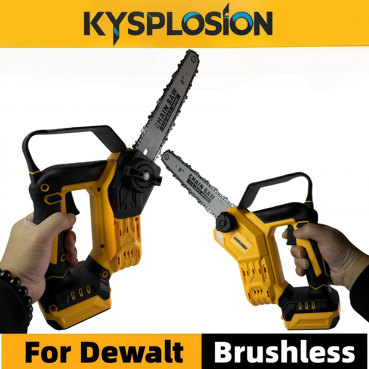 For Dewalt 20V Battery Pins 8  - Brushless Chainsaw 8 Inch 20V ulasan dan harga