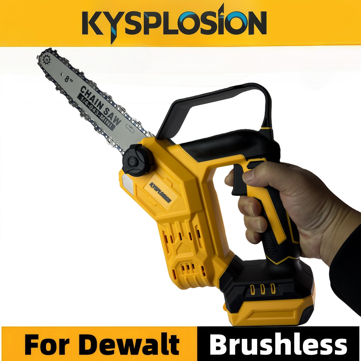 For Dewalt 20V Battery Pins 8  - Brushless Chainsaw 8 Inch 20V ulasan dan harga