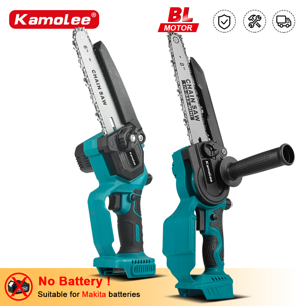 Kamolee 6 Inch 8 Inch Mini Bru - Mini Chainsaw 6 Inch Cordless ulasan dan harga