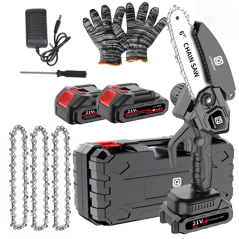6-Inch Mini Chainsaw, Adjustab - Chainsaw Safety Chaps ulasan dan harga