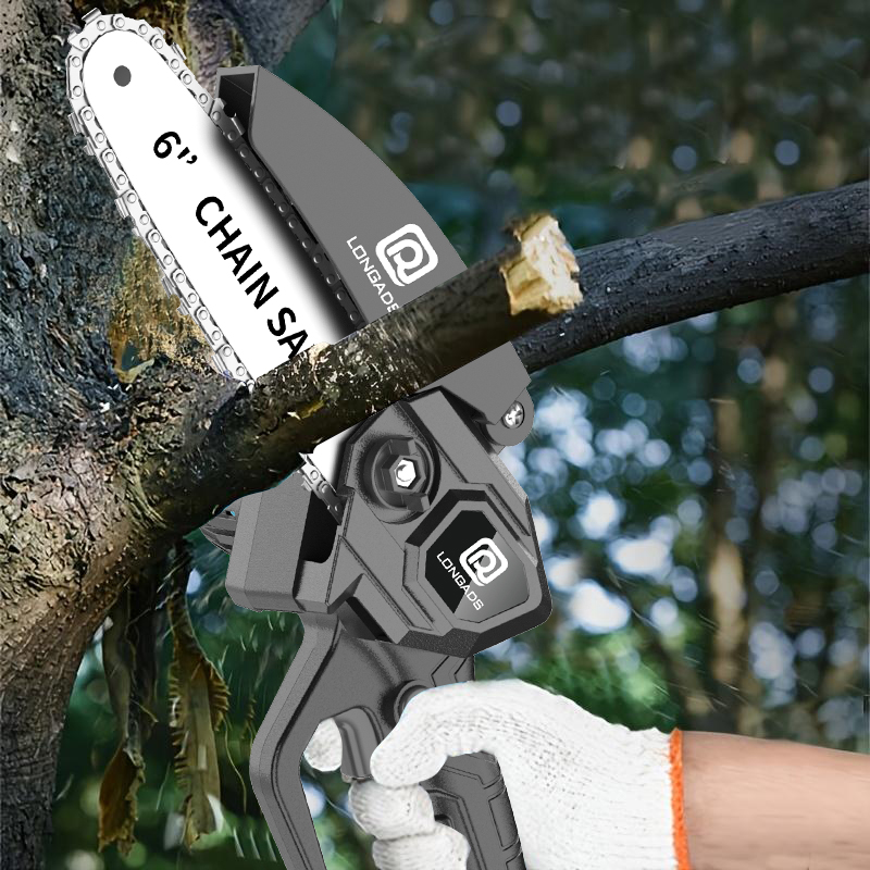 6-Inch Mini Chainsaw, Adjustab - Chainsaw Safety Chaps ulasan dan harga