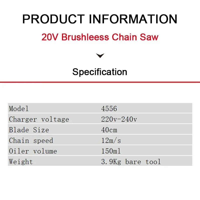 Devon Rechargeable Brushless A - Cordless Chainsaw 12 Inch Battery ulasan dan harga