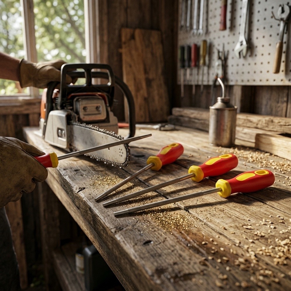 For Chainsaw File Kit with 4.0 - Chainsaw File Kit Round ulasan dan harga