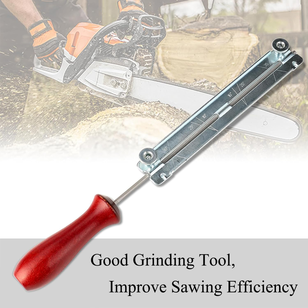 10Pcs Chainsaw Chain Sharpenin - Chainsaw File Kit Round ulasan dan harga