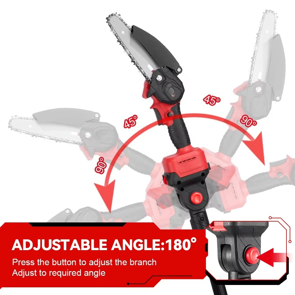 Brushless Garden Tool Set Elec - Pole Saw Cordless Telescopic ulasan dan harga