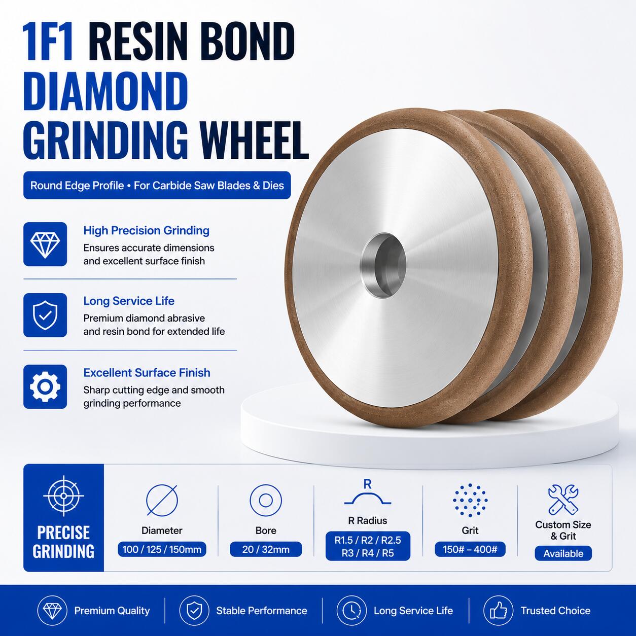 Resin Diamond Grinding Wheel C - Chainsaw Sharpener Electric ulasan dan harga