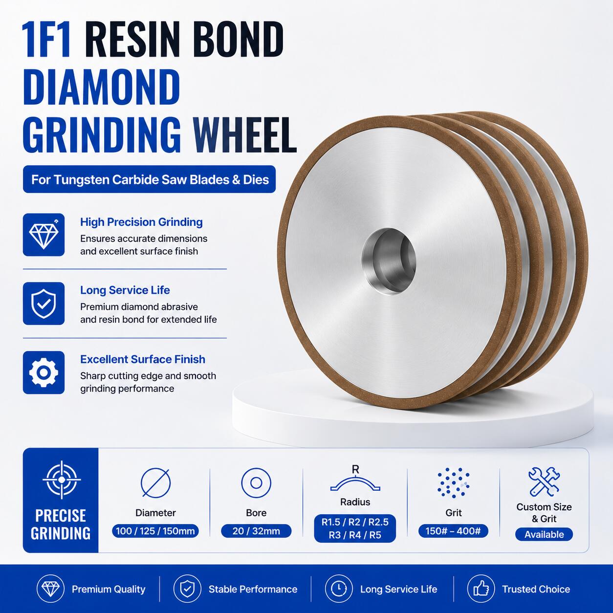 Resin Diamond Grinding Wheel C - Chainsaw Sharpener Electric ulasan dan harga