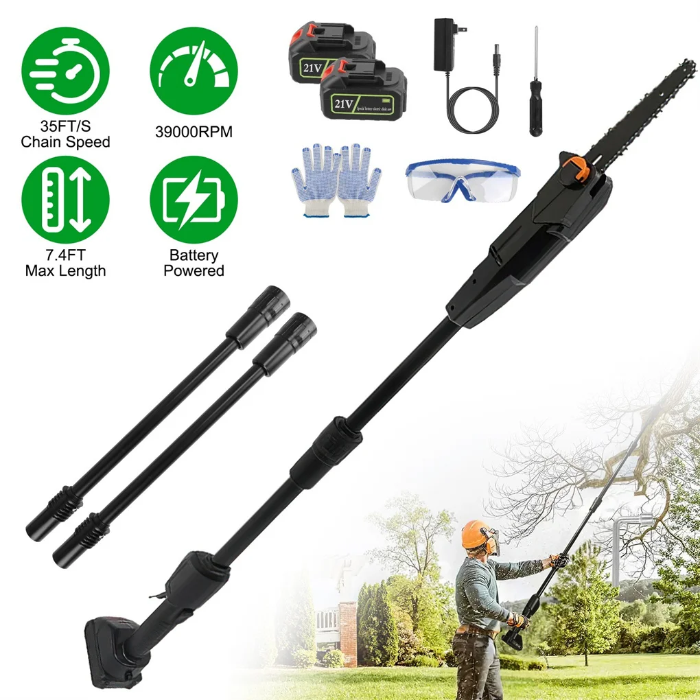 Cordless Pole Saw 7.4FT Telesc - Pole Saw Cordless Telescopic ulasan dan harga