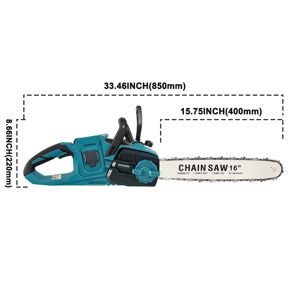 PATUOPRO 16 Inch Brushless Ele - Electric Chainsaw 16 Inch Corded ulasan dan harga
