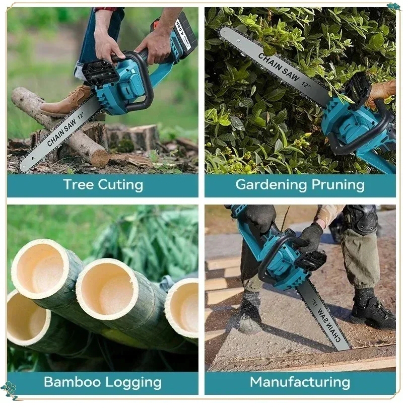 Woodworking 12 Inch Brushless  - Cordless Chainsaw 12 Inch Battery ulasan dan harga